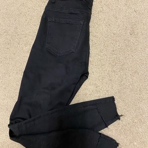 Frame black Le Skinny de Jeanne jeans